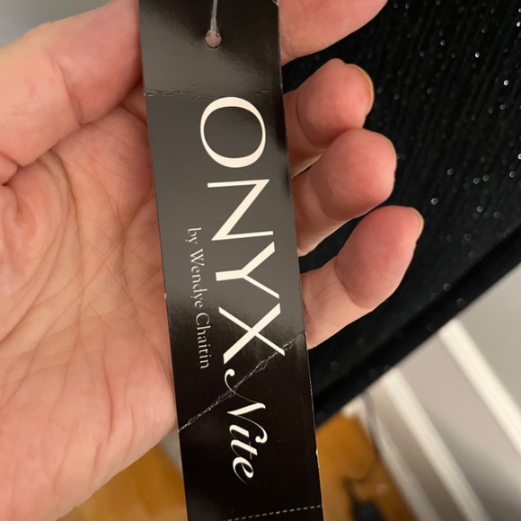 Onyx Evening Black Dress - Picture 8 of 10